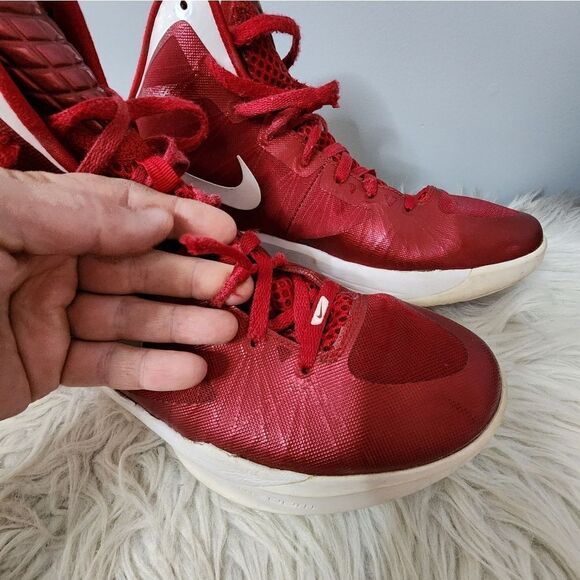 Nike Mens Hyperdunk 2011 TB 454143-600 Red Basketball Shoes Sneakers Size 11 - Picture 4 of 9